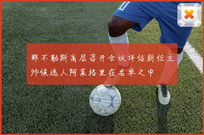 那不勒斯高层召开会议评估新任主帅候选人阿莱格里在名单之中